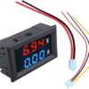 HiLetgo 2 amperímetros digitales de 0.28 pulgadas CC 100