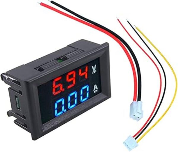 HiLetgo 2 amperímetros digitales de 0.28 pulgadas CC 100