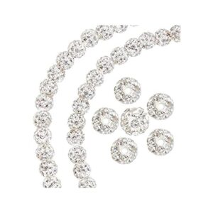 PH PandaHall Cuentas de arcilla con diamantes de