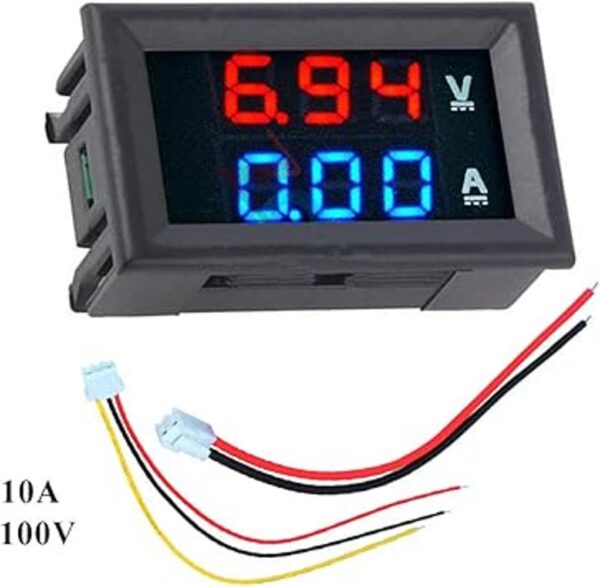 HiLetgo 2 amperímetros digitales de 0.28 pulgadas CC 100