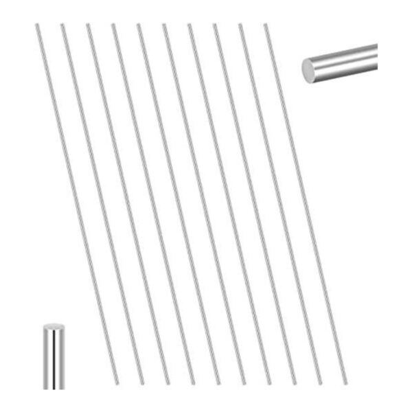 Favordrory 10 piezas de acero inoxidable 304 0.118 in x