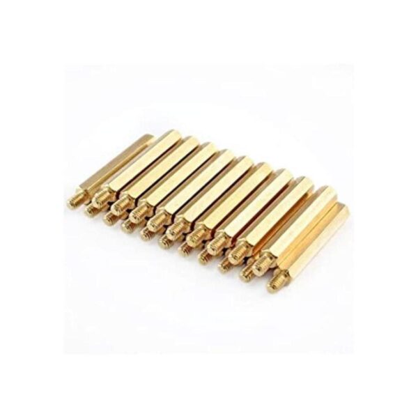 Hxchen 20 tornillos de separación hexagonales para PCB