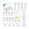 Kit para colgar imágenes 62 ganchos de pared dura para_1