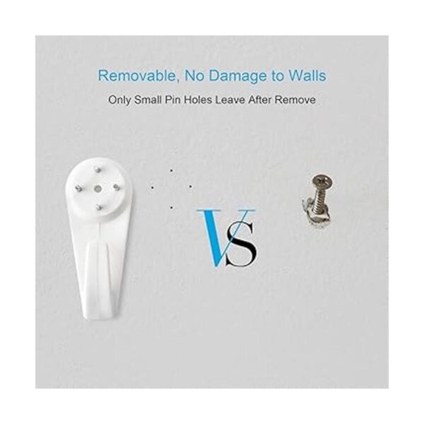 Kit para colgar imágenes 62 ganchos de pared dura para_4