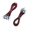 Arcity 20 piezas arcada botones cables arnés cable para_1
