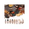 MWOOT 9 estilos surtidos de plumas de artesanía 180