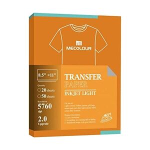 MECOLOUR Papel de transferencia de calor papel de