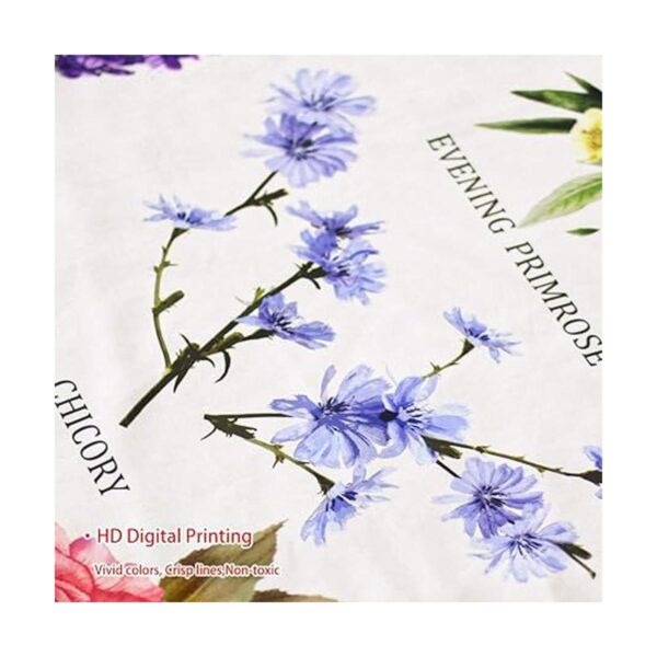 Lifeel Tapiz vertical de flores silvestres para colgar en