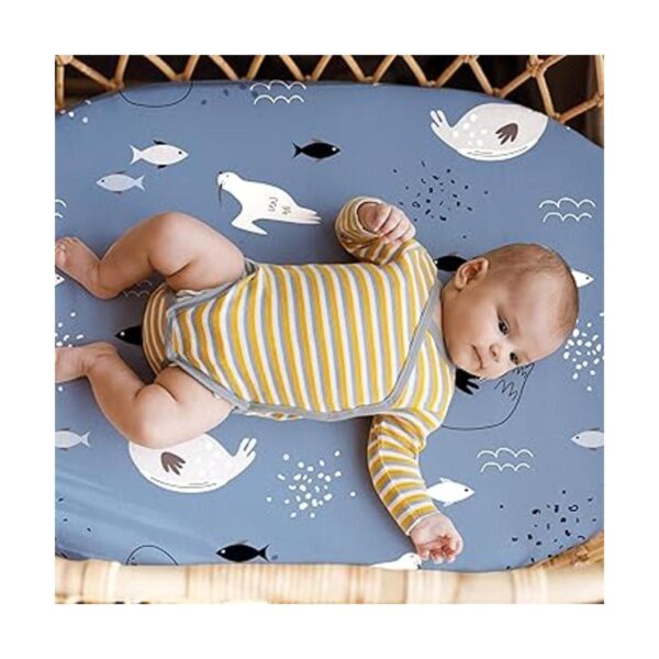 GLLQUEN BABY Juego de sábanas de cuna para cuna_3
