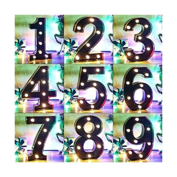 Letras LED con números 26 letras alfabeto y números_5