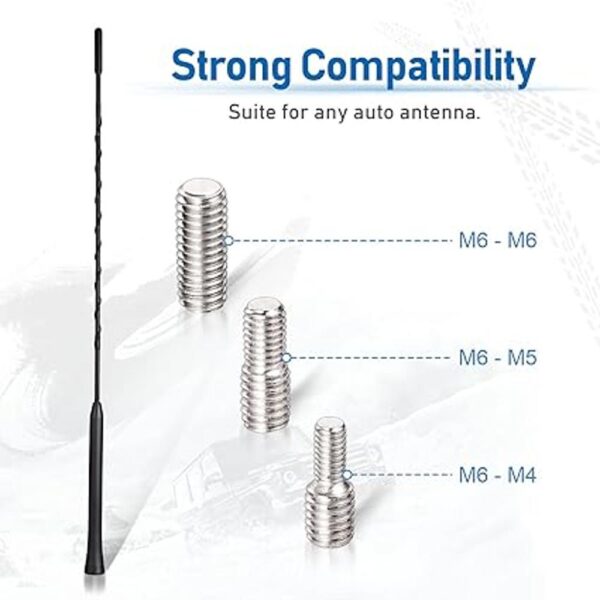 Eightwood Antena universal de repuesto para vehículo de 16_3