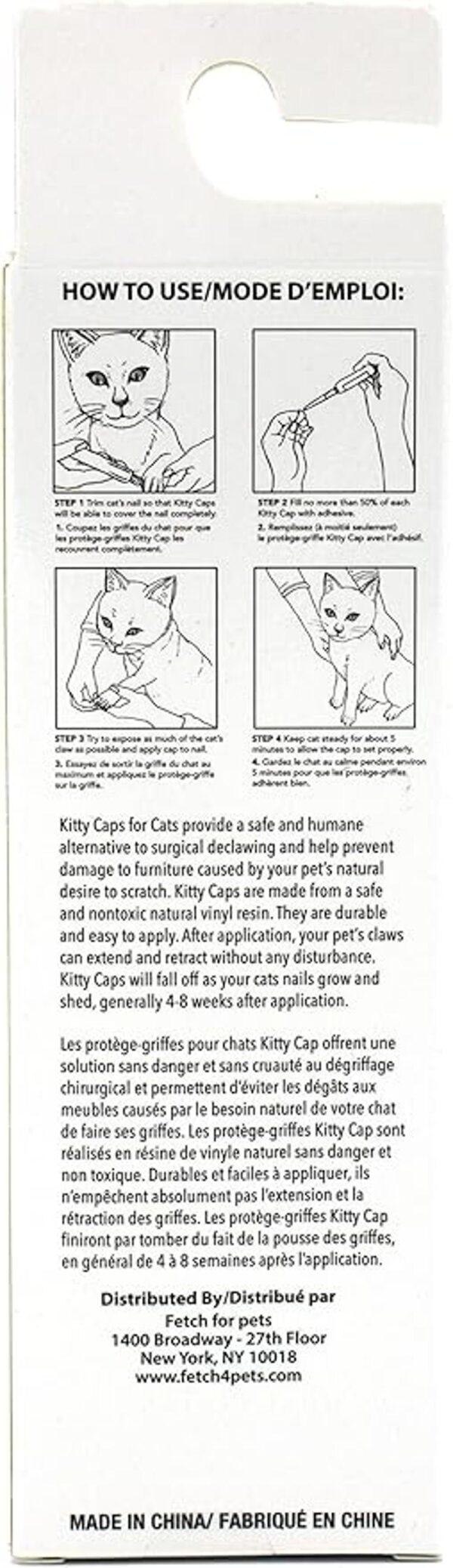 Kitty Caps Tapas de uñas para gatos Verde primavera con