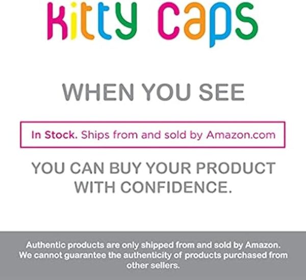 Kitty Caps Tapas de uñas para gatos Verde primavera con