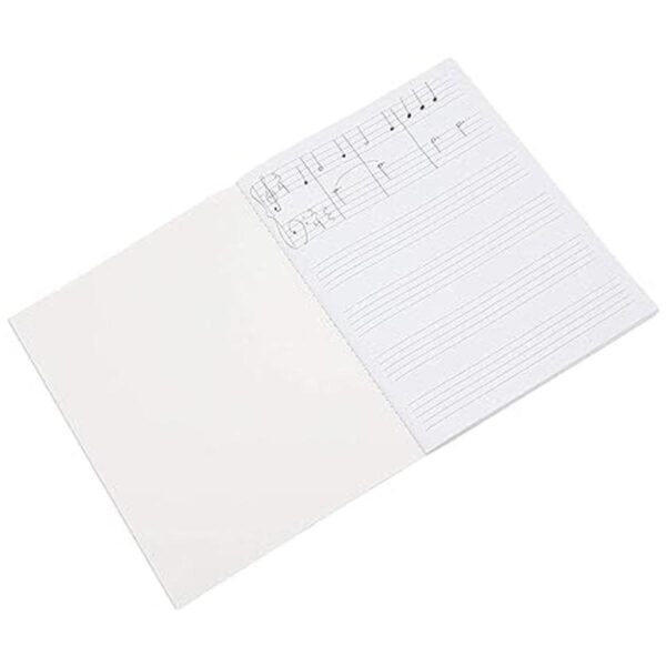 Cuaderno de composición musical papel para niños 50_3
