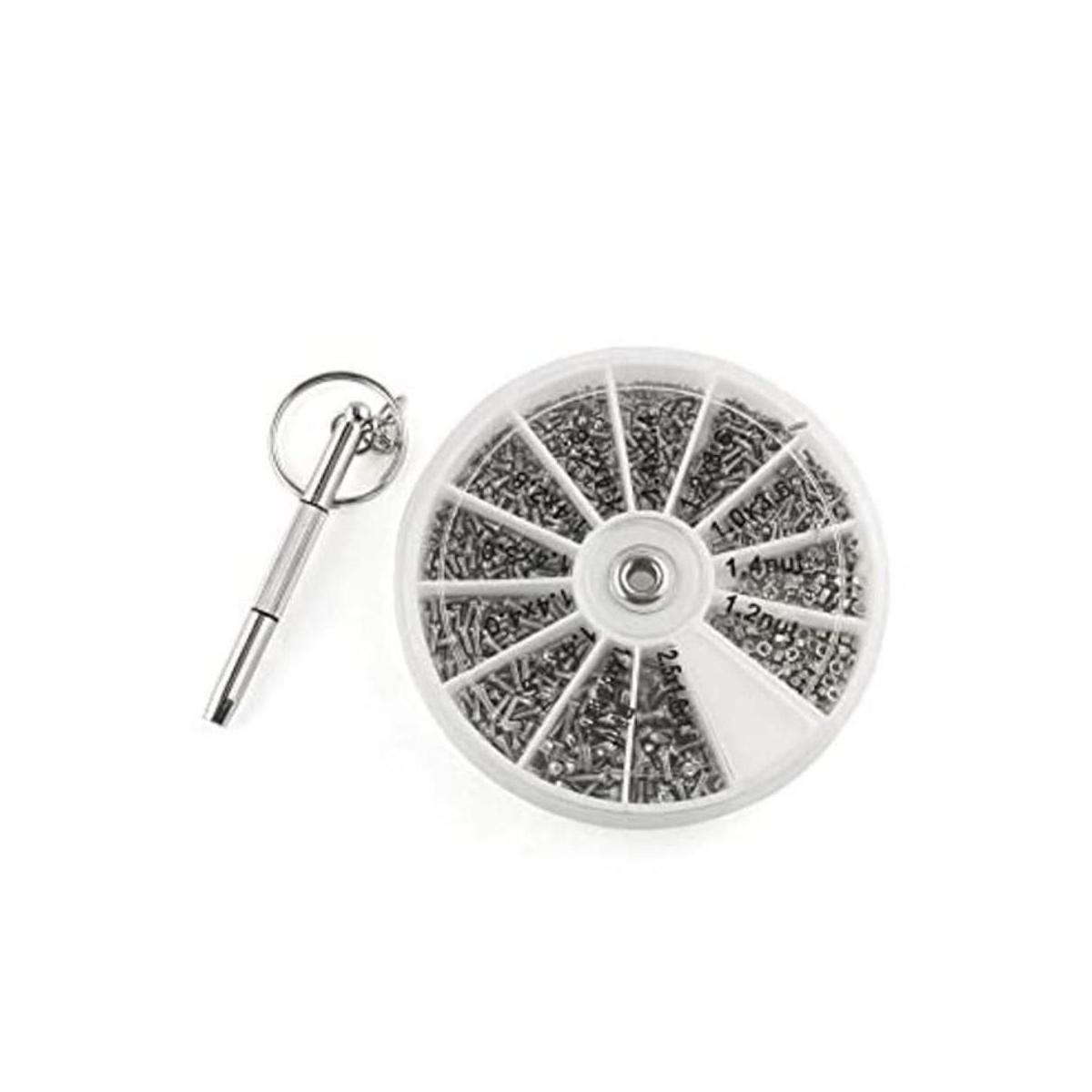 Eoutstanding 600pcs M1 M1.2 M1.4 M2.5 Mini tornillos