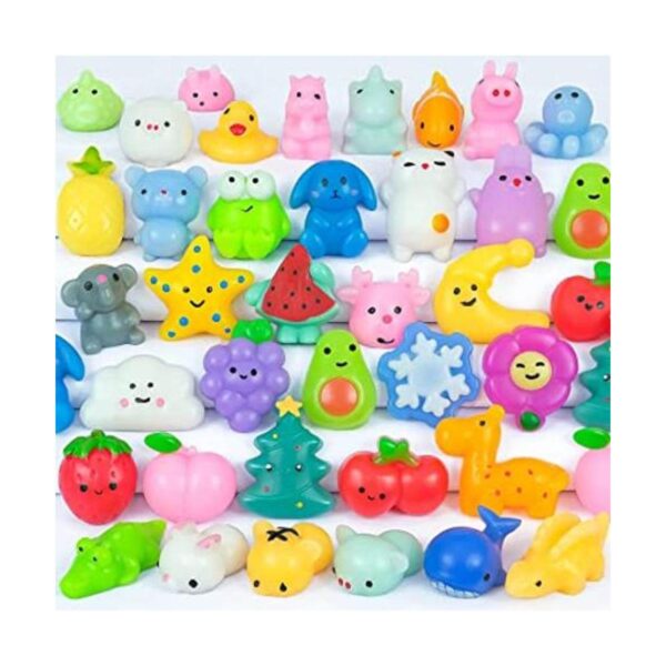 36 juguetes blandos de Mochi para niños recuerdos de