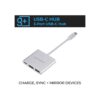 Gadgets Hub USB C adaptador USB 3 en 1 tipo C 3.1_2