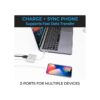 Gadgets Hub USB C adaptador USB 3 en 1 tipo C 3.1_4