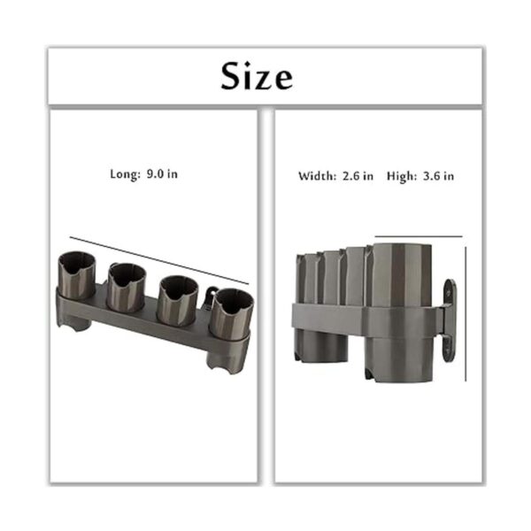 HUACITY Soporte de accesorios para Dyson organizador de_5