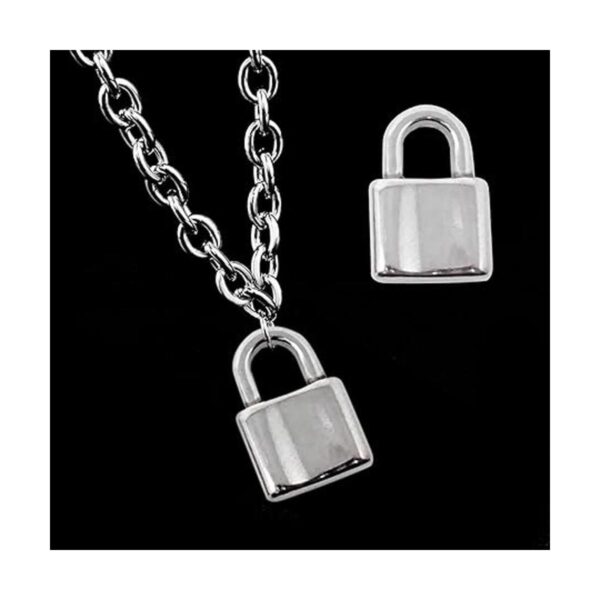 Honbay 20 colgantes de acero inoxidable con bloqueo de