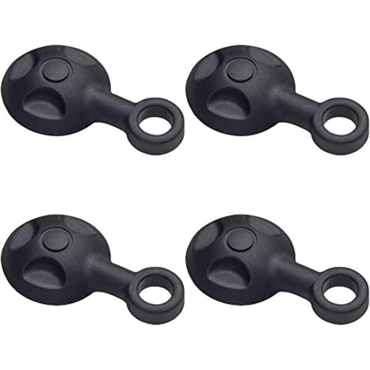 ORXPLUS TOOLS 4 agarradores de lona clip de lona ojales