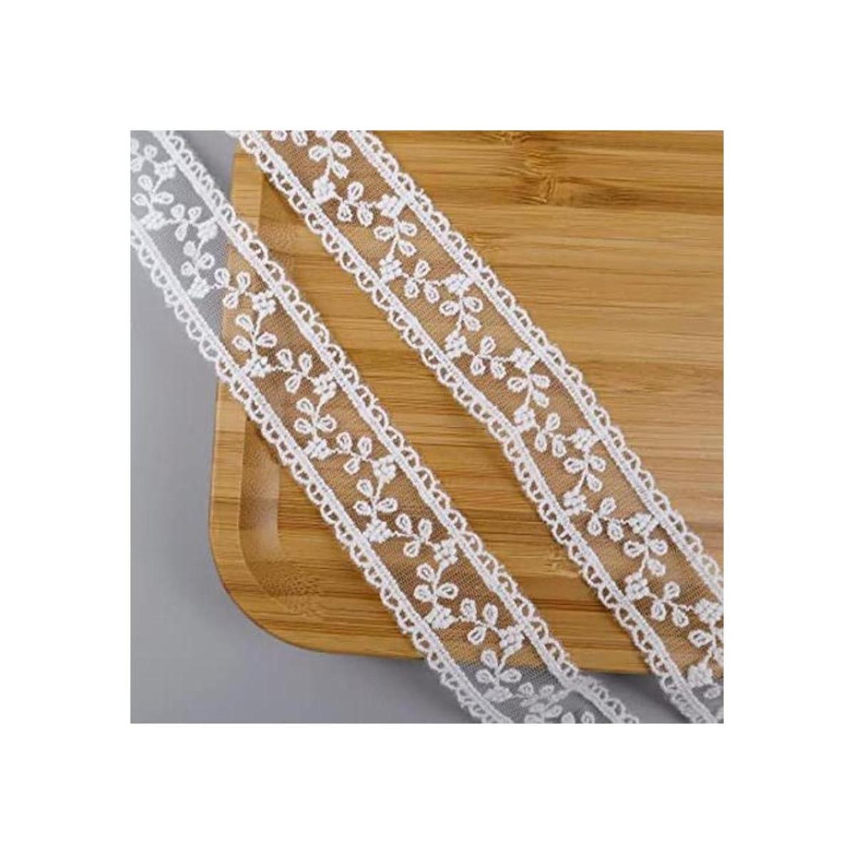 IDONGCAI Borde de encaje bordado para coser y decoraciones