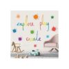 Citas inspiradoras de decoración de pared para niños y