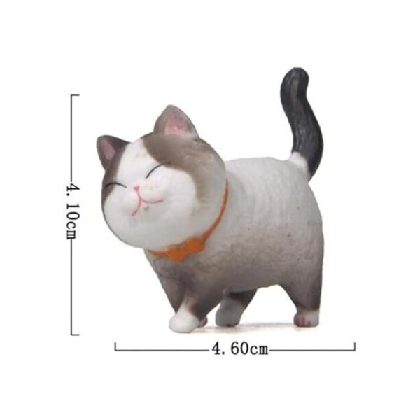 Halloluck Paquete de 9 bonitas figuras de gato en