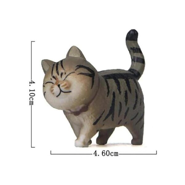 Halloluck Paquete de 9 bonitas figuras de gato en