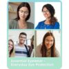 LianSan Oversize AntiFog Safety Glasses Cute UV Protection_5