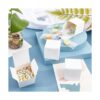 PH PandaHall Caja de papel kraft mini caja de embalaje de