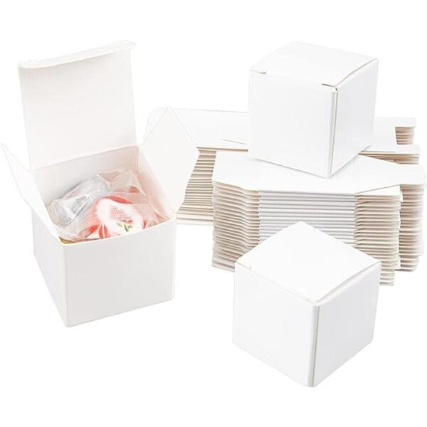 PH PandaHall Caja de papel kraft mini caja de embalaje de