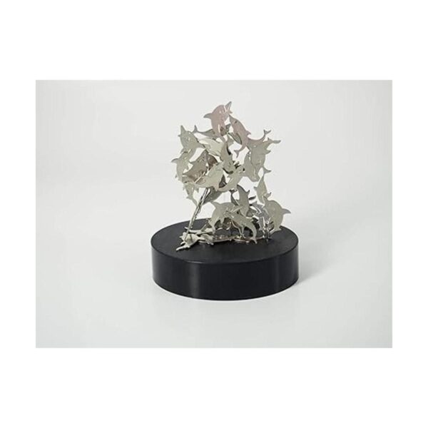Escultura magnética de escritorio PowerTRC delfines