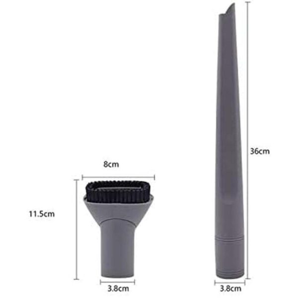 Herramienta para grietas y cepillo para polvo accesorios