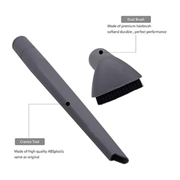 Herramienta para grietas y cepillo para polvo accesorios
