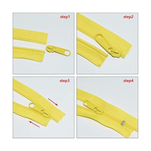 Cremalleras de nailon 3 para coser en bobina 13.5 yardas