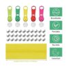 Cremalleras de nailon 3 para coser en bobina 13.5 yardas