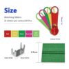 Cremalleras de nailon 3 para coser en bobina 13.5 yardas