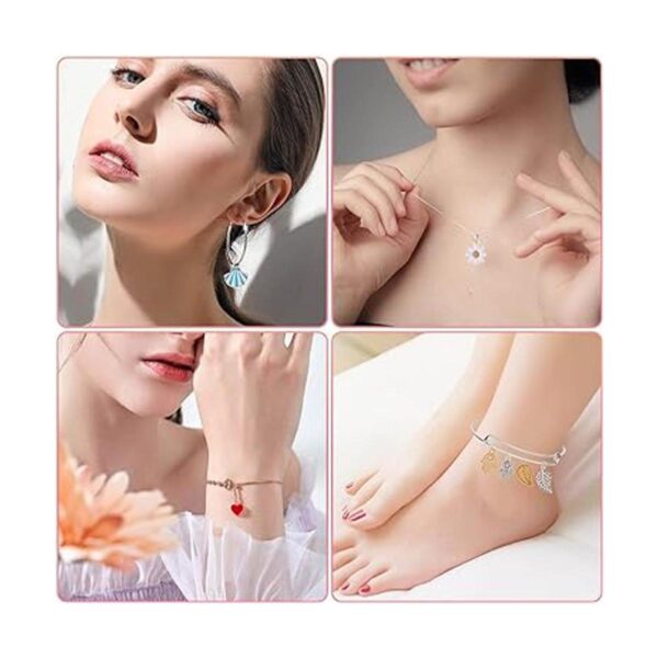 Mckanti 150 dijes de pulsera para hacer joyas al por