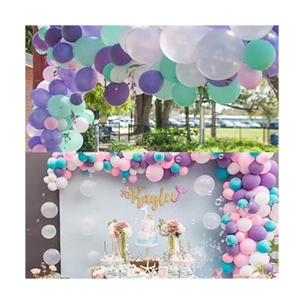Juego de 168 globos para guirnalda de arco de unicornio_5