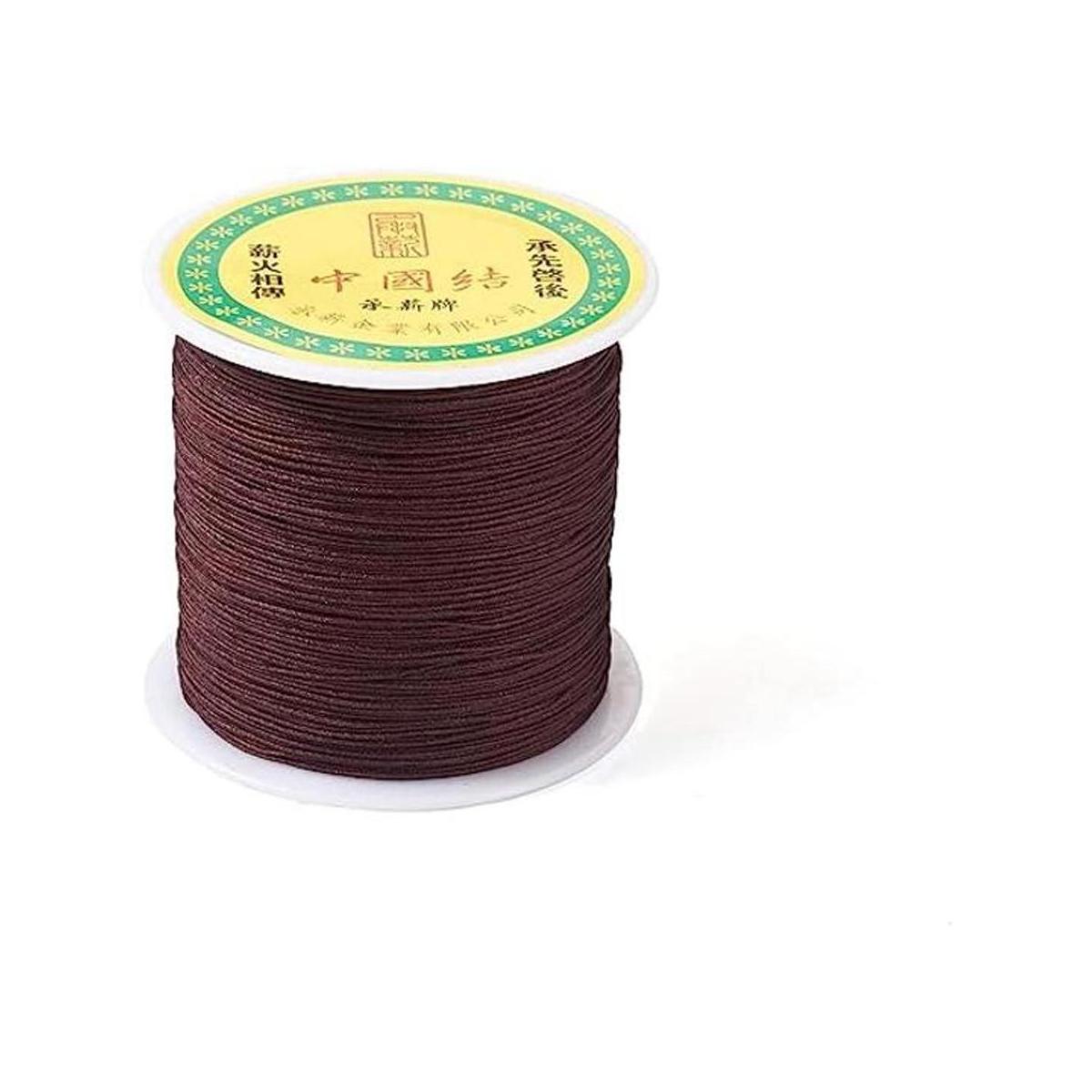 Pandahall Cuerda de cuentas de nailon de 150 yardas de