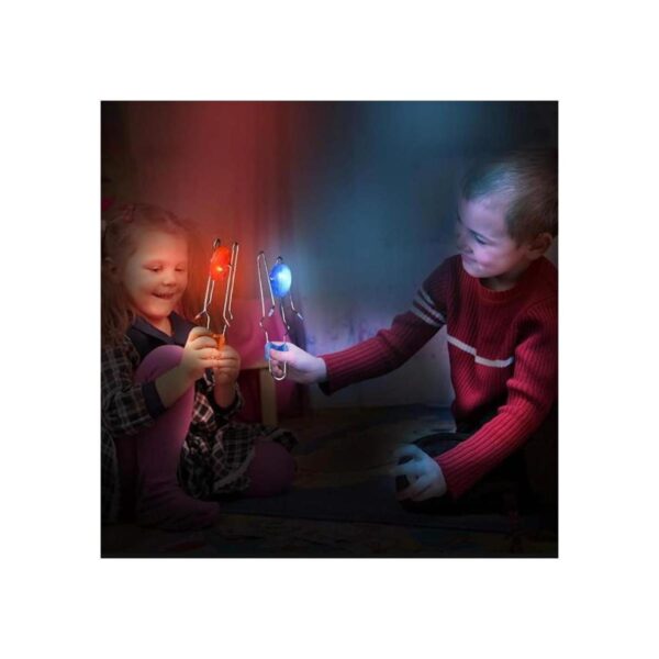ArtCreativity Juego de ruedas giratorias con luz retro_5