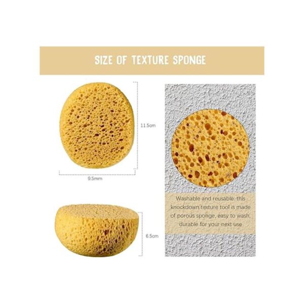 Esponja de textura de 3 piezas esponja de textura de piel