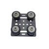 Paquete de 1 kit de placa de pórtico montado de 0.787 in_2