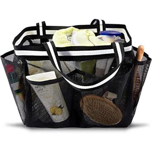 Ocim Bolsa de malla XL para ducha Cesta grande portátil_1