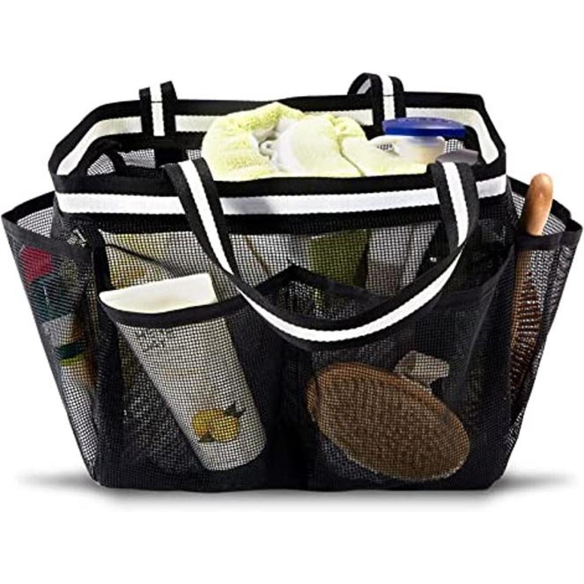Ocim Bolsa de malla XL para ducha Cesta grande portátil