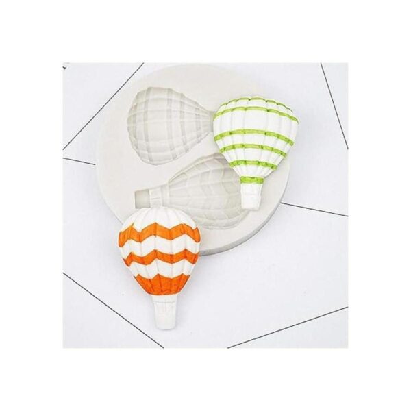 Fewo Juego de 3 moldes para fondant de silicona para