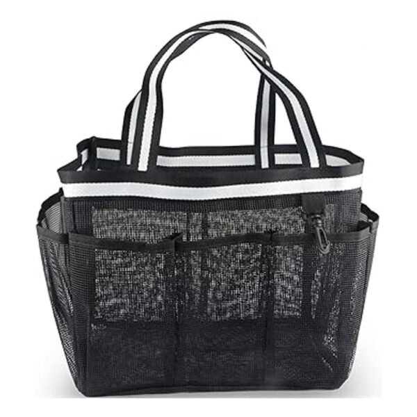 Ocim Bolsa de malla XL para ducha Cesta grande portátil_5