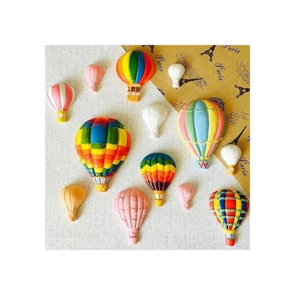 Fewo Juego de 3 moldes para fondant de silicona para