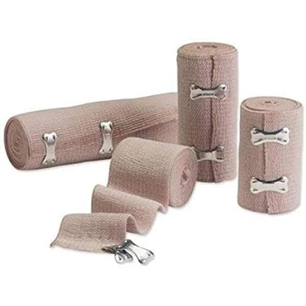 Comfortmedi Paquete de 50 clips Clip elástico marrón de_4